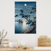 Maiko Beach door Tsuchiya Koitsu Poster (Keuken)