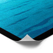 Maiko Beach Tsuchiya Koitsu waterscape shin hanga Poster (Hoek)