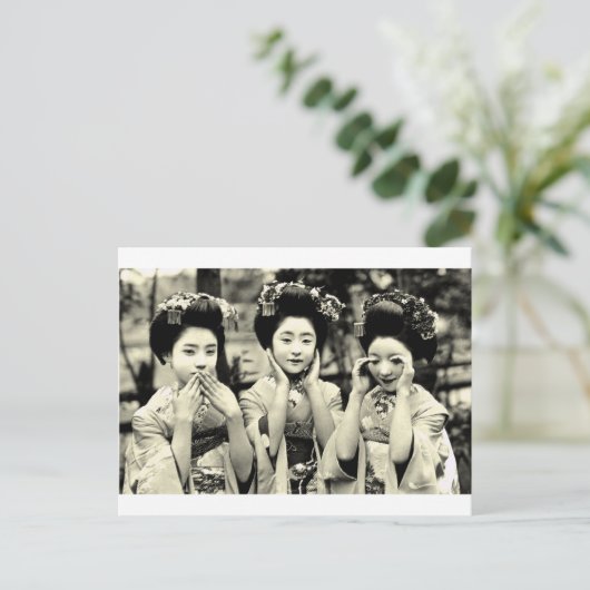 Maiko Briefkaart (Staand voorkant)