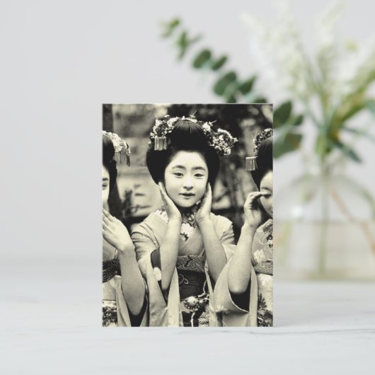 Maiko Briefkaart (Staand voorkant)