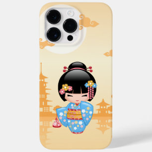 Maiko Kokeshi Doll - Cute Japanese Geisha Girl Case-Mate iPhone 14 Pro Max Hoesje