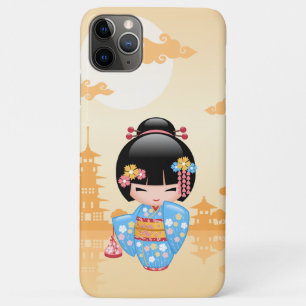 Maiko Kokeshi Doll - Cute Japanese Geisha Girl Case-Mate iPhone Case