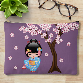 Maiko Kokeshi Doll - Cute Japanese Geisha Girl Etui