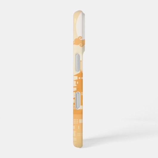 Maiko Kokeshi Doll - Cute Japanese Geisha Girl iPhone 16 Hoesje (Rechterkant)