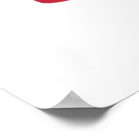 Maiko Kokeshi Doll - Cute Japanese Geisha Girl Poster (Hoek)