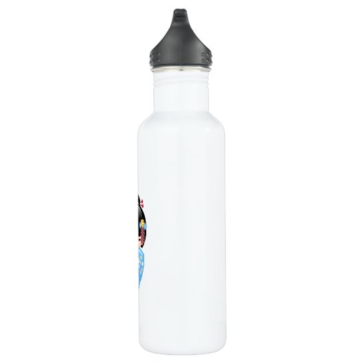 Maiko Kokeshi Doll - Cute Japanese Geisha Girl Waterfles (Rechts)