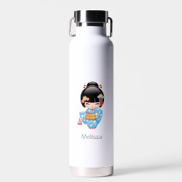 Maiko Kokeshi-pop - Schattig Japans Geisha-meisje Waterfles