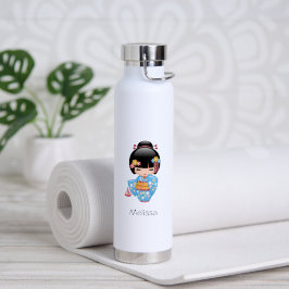 Maiko Kokeshi-pop - Schattig Japans Geisha-meisje Waterfles