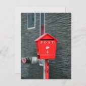 MAIL BOX POST RED BOX POSTCROSSING BRIEFKAART (Voorkant / Achterkant)