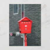 MAIL BOX POST RED BOX POSTCROSSING BRIEFKAART (Voorkant)