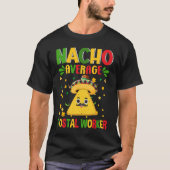 Mail Carrier Cinco De Mayo Nacho Average Postal Wo T-shirt (Voorkant)