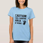 Mail carrier Ninja T-shirt (Voorkant)
