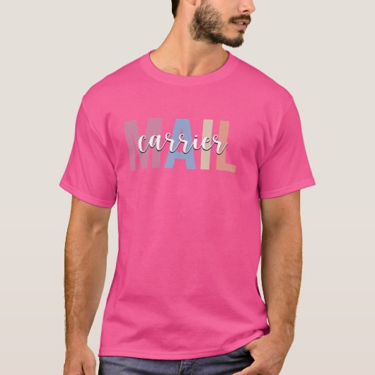 Mail Carrier Postal Worker Mailman T-shirt (Voorkant)