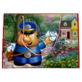 Mail Carrier Postman Tas - zie terug Large Cadeautasje (Voorkant)