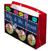 Mail Carrier Postman Tas - zie terug Large Cadeautasje (Achterkant Gekanteld)