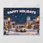 Mail Carrier Thank You Card Feestdagenkaart (Voorkant)