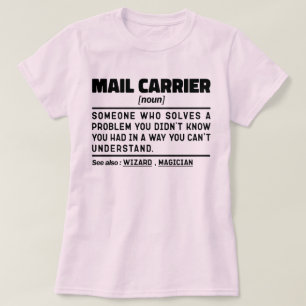Mail Carrier zelfstandig naamwoord Bicycle Messeng T-shirt