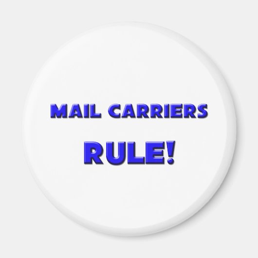 Mail Carriers regel! Magneet (Voorkant)