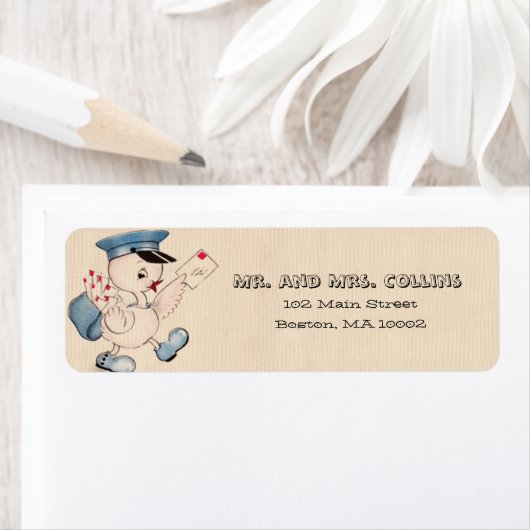 Mail Chick Adreslabel Etiket (Insitu)