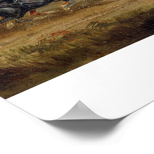 Mail Coaches on Road: The Louth-London Royal M Poster (Hoek)