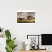 Mail Coaches on Road: The Louth-London Royal M Poster (Thuiskantoor)