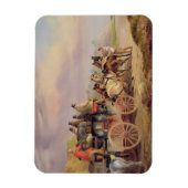 Mail Coaches on Road: The QuickSilver Devonp Magneet (Verticaal)