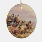 Mail Coaches on the Road: De 'QuickSilver'-Devonp Keramisch Ornament (Links)