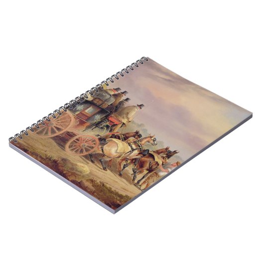 Mail Coaches on the Road: De 'QuickSilver'-Devonp Notitieboek (Linkerzijde)