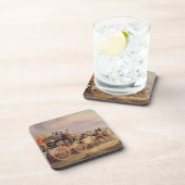 Mail Coaches on the Road: De 'QuickSilver'-Devonp Onderzetter (Rechterzijde)