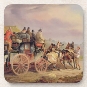 Mail Coaches on the Road: De 'QuickSilver'-Devonp Onderzetter