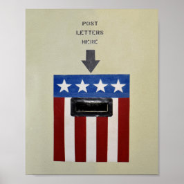 Mail Drop on the USS Battleship Alabama" Poster