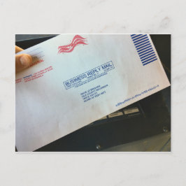 Mail-in Ballot Briefkaart
