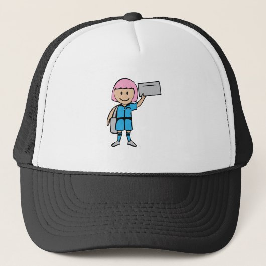 Mail Lady Trucker Pet (Voorkant)