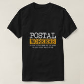 Mail Man Lady Rural Carrier Gifts Postal Worker T-shirt (Design voorkant)