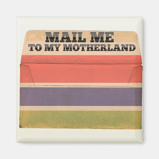Mail me naar Gambia Magneet (Voorkant)