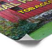 Mail Pouch Tabaksschuur, Red Oak II, Missouri Poster (Hoek)
