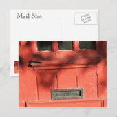 Mail Slot Briefkaart (Voorkant / Achterkant)