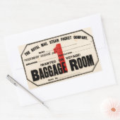 Mail Steam Packet Co. Rechthoekige Sticker (Envelop)