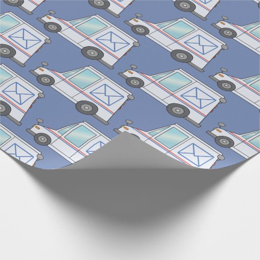  Mail Truck Cadeaupapier (Hoek)