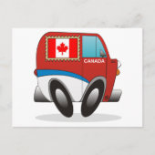 Mail Truck Canada Briefkaart (Voorkant)