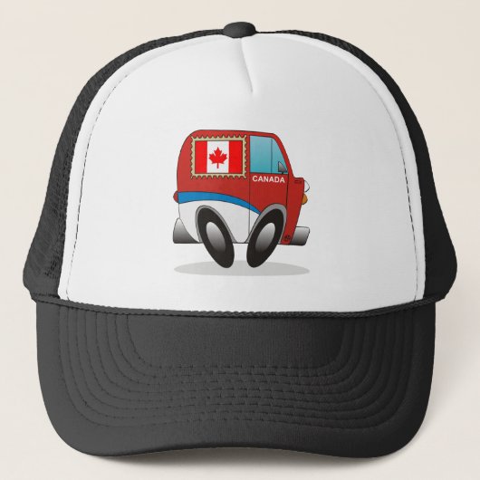 Mail Truck Canada Trucker Pet (Voorkant)
