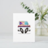 Mail Truck OHIO Briefkaart (Staand voorkant)