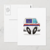 Mail Truck UTAH Briefkaart (Voorkant / Achterkant)