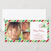  Mail Vakantie Fotokaart Feestdagenkaart (Voorkant / Achterkant)