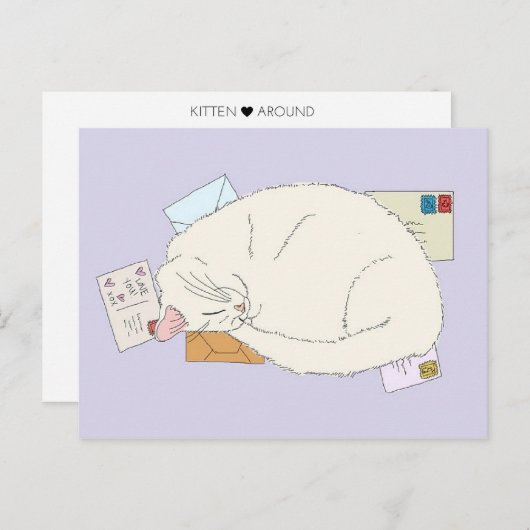 Mail, welke post? briefkaart (Voorkant / Achterkant)