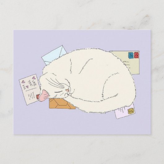 Mail, welke post? briefkaart (Voorkant)