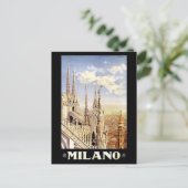 Mailand  Reise Briefkaart (Staand voorkant)