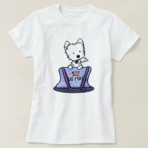 Mailbag Westie KiniArt T-shirt