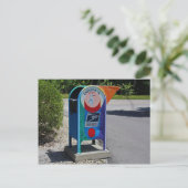 Mailbox Captiva Island - horizontaal Briefkaart (Staand voorkant)