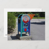 Mailbox Captiva Island - horizontaal Briefkaart (Voorkant / Achterkant)
